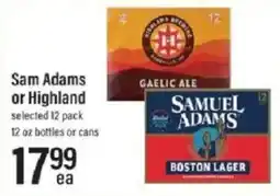 Lowes Foods Sam Adams or Highland offer