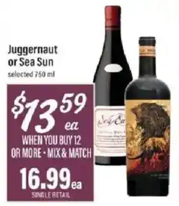 Lowes Foods Juggernaut or Sea Sun offer