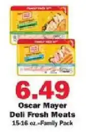 Schnucks Oscar Mayer Deli Fresh Meats offer