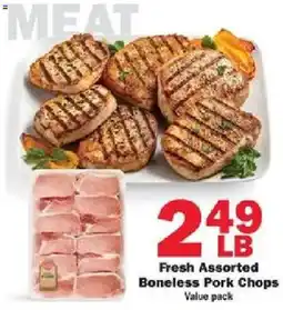 Schnucks Fresh Assorted Boneless Pork Chops offer
