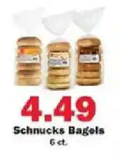 Schnucks Schnucks Bagels offer