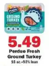 Schnucks Perdue Fresh Ground Turkey offer