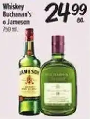 El Super Whiskey Buchanan's or Jameson offer