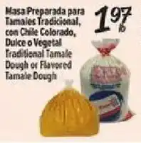 El Super Traditional Tamale Dough or Flavored Tamale Dough offer