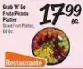 El Super Grab 'N' Go Fruta Picada Platter offer