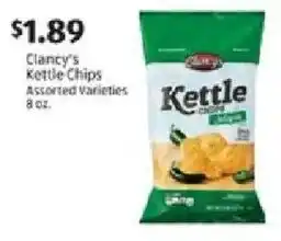 Aldi Clancy's kettle chips offer