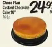 El Super Choco Flan Custard Chocolate Cake offer