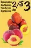 El Super Peaches or Nectarines offer