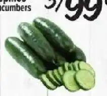 El Super Sliced Cucumbers offer