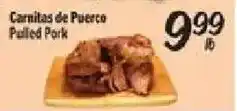 El Super Carnitas de Puerco Pulled Pork offer