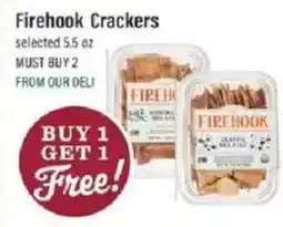 Lowes Foods Firehook Crackers offer