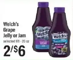 Lowes Foods Welch's Grape Jelly or Jam offer