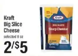 Lowes Foods Kraft big slice cheese offer
