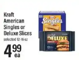 Lowes Foods Kraft American Singles or Deluxe Slices offer