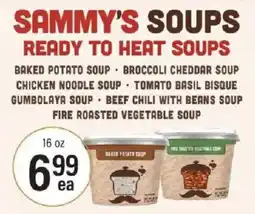 Lowes Foods Sammy's soups ready to heat soups offer