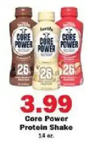 Schnucks Core Power Protein Shake offer