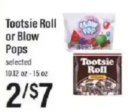 Lowes Foods Tootsie Roll or Blow Pops offer