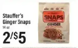 Lowes Foods Stauffer's ginger snaps offer