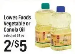Lowes Foods Lowes Foods Vegetable or Canola Oil offer
