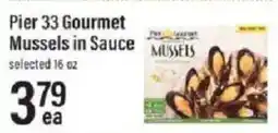 Lowes Foods Pier 33 gourmet mussels in sauce offer