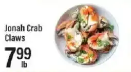 Lowes Foods Jonah Crab Claws offer