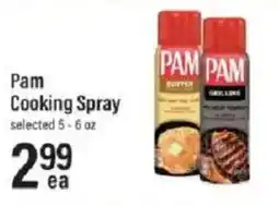 Lowes Foods Pam cooking spray offer