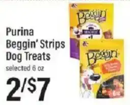 Lowes Foods Purina Beggin' Strips Dog Treats offer