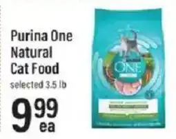 Lowes Foods Purina One Natural Cat Food offer