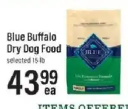 Lowes Foods Blue Buffalo Dry Dog Food offer