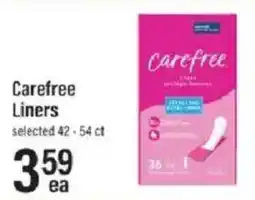 Lowes Foods Carefree Liners offer