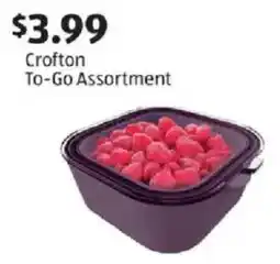 Aldi Crofton To-Go Assortment offer
