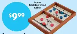 Aldi Crane tabletop wood game offer