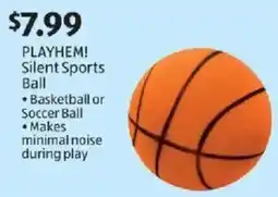 Aldi Playhem silent sports ball offer