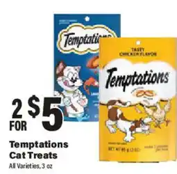 Big Y Temptations Cat Treats offer