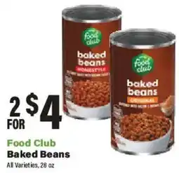 Big Y Food Club Baked Beans offer