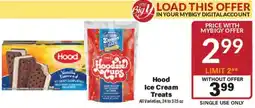 Big Y Hood Ice Cream Treats offer