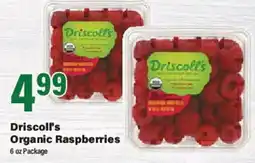 Big Y Driscoll's Organic Raspberries offer