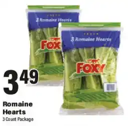 Big Y Foxy Romaine Hearts offer