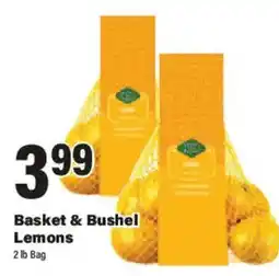 Big Y Basket & Bushel Lemons offer
