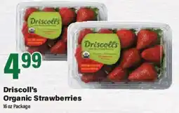Big Y Driscoll's Organic Strawberries offer