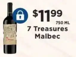 ShopRite 7 Treasures Malbec offer