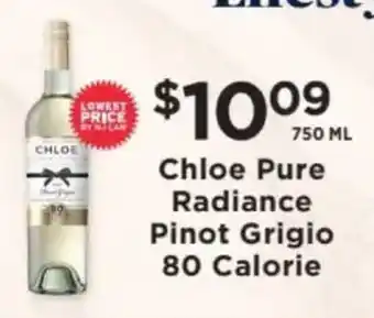 Chloe Pure Radiance Pinot Grigio