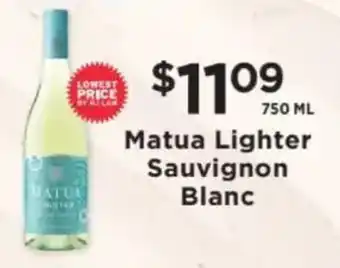 Matua Lighter Sauvignon Blanc