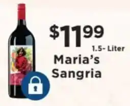ShopRite Maria's Sangria offer
