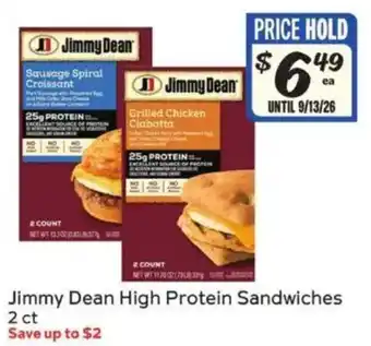 Jimmy Dean High Protein Sandwiches