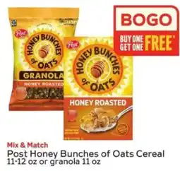 Winn Dixie Post honey bunches of oats cereal offer