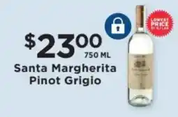 ShopRite Santa Margherita Pinot Grigio offer