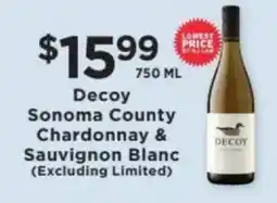 ShopRite Decoy Sonoma County Chardonnay & Sauvignon Blanc offer