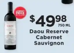 ShopRite Daou Reserve Cabernet Sauvignon offer