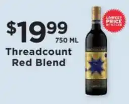 ShopRite Threadcount Red Blend offer